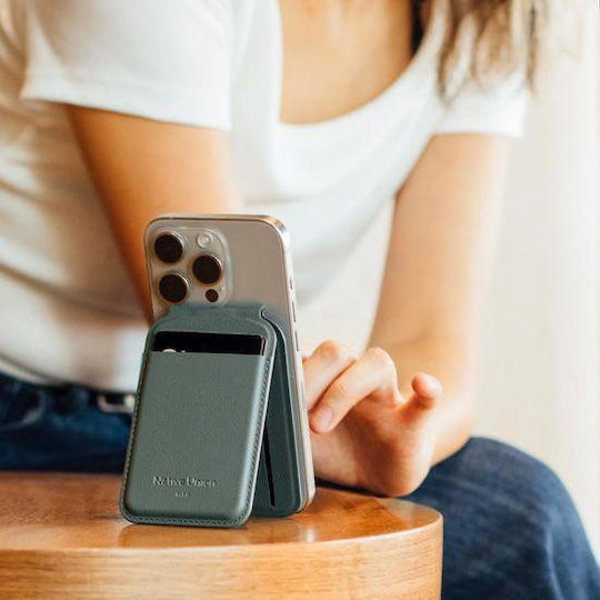 Native Union Wallet Metallic Green (iPhone 16)