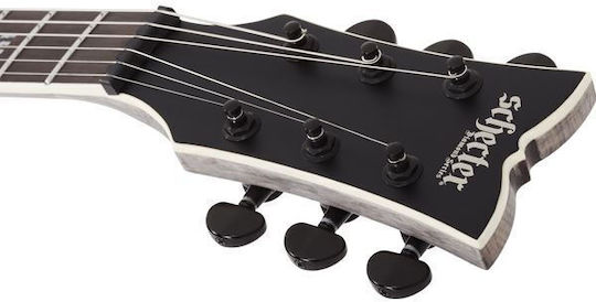 Schecter Solo-ii Sls Elite Evil Twin Ηλεκτρική Κιθάρα Single Cut Μαύρη με Θήκη