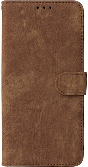 Brush Magnetic Wallet Brown (Oppo A80 5G)