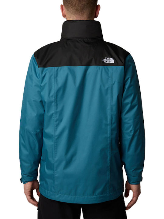 The North Face Evolve II Triclimate 3 in 1 Jacket Petrol Blue