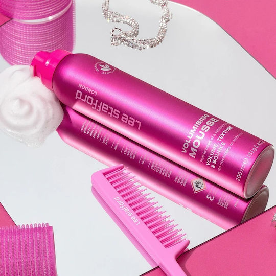 Lee Stafford Double Blow Spumă Pentru Păr Pentru Volum 200ml