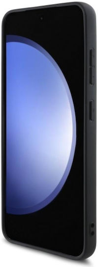 Guess Metal Logo Back Cover Δερματίνης Καφέ (Galaxy S24 FE)