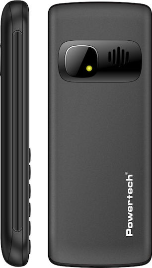 Powertech Sentry 4G Bar NC Dual SIM (48MB/128MB) Telefon mobil cu Butoane (Meniu grecesc) Negru