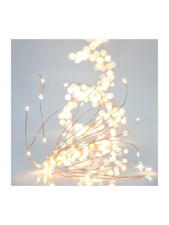400 Lights LED 2.4m. Warm White type Octopus 1pcs