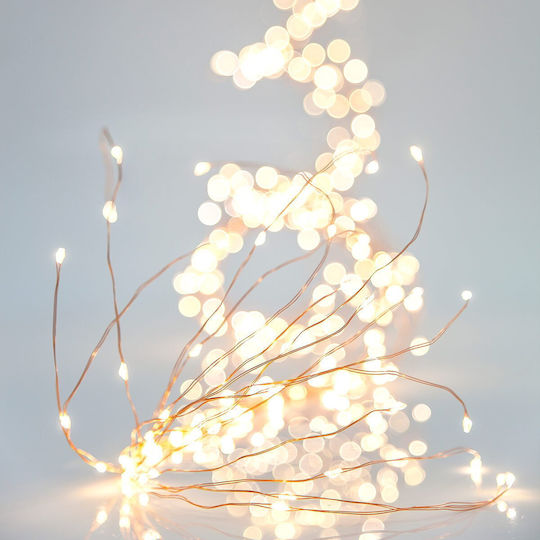 400 Lichterketten LED 2.4m. Warmes Weiß Typ Oktopus 1Stück