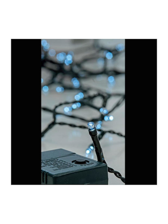300 Lights LED 15m. Cold White in String 1pcs