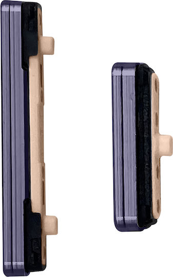 Clappio Power Volume Button Samsung Galaxy S24 S24 Plus Purple