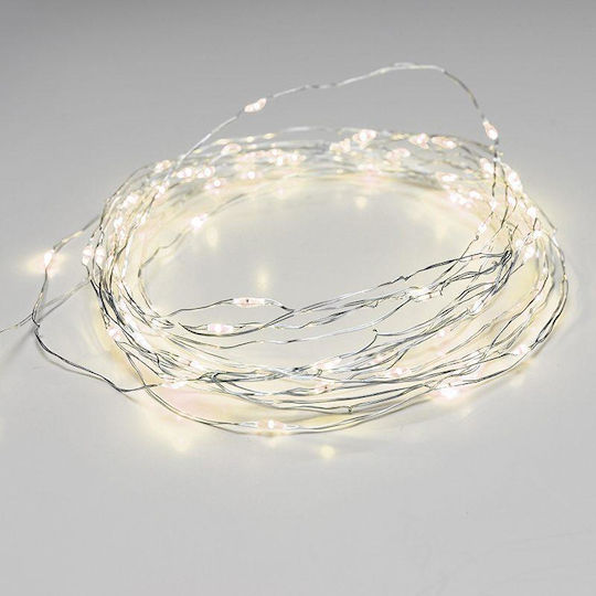 100 Lights LED 13m. Warm White in String 1pcs