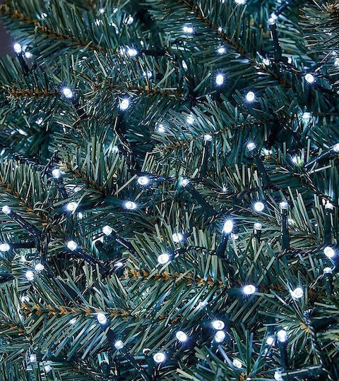 700 Lights LED 35m. Cold White in String 1pcs