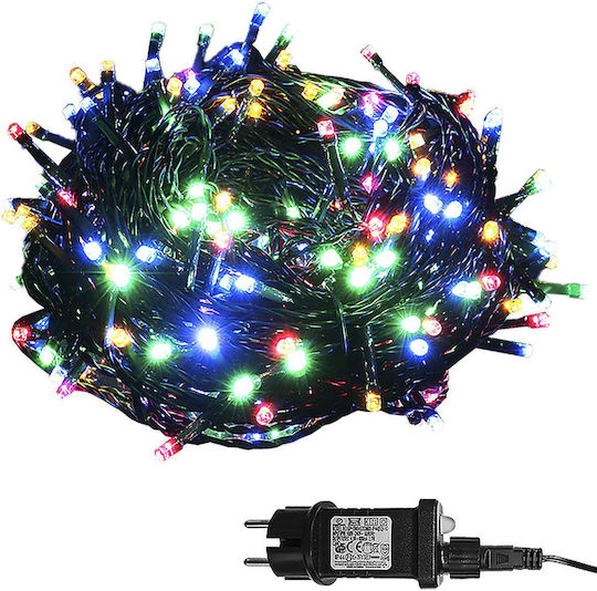180 Λαμπάκια LED 12μ. Πολύχρωμα σε Σειρά