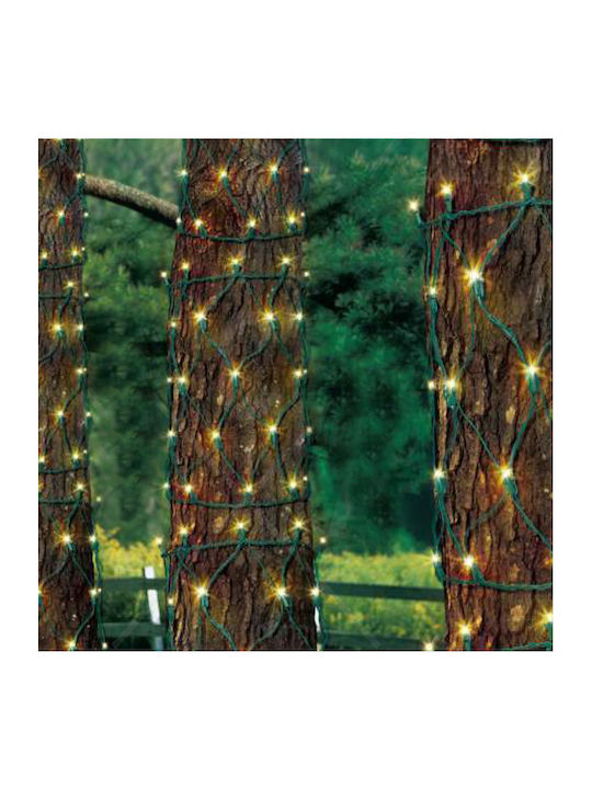 50 Lichterketten LED 0.8m. x 55cm Kaltes Weiß Typ Netz 1Stück