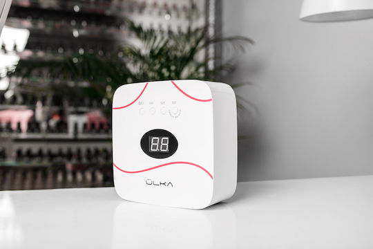 Ulka Nageltrockner LED Batteriebetrieben 48W Weiß