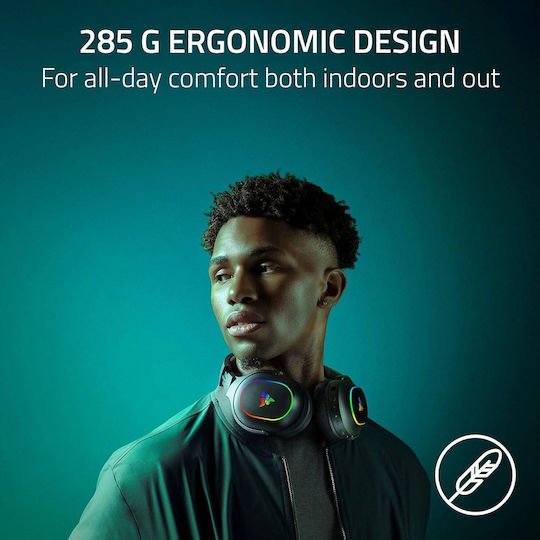 Razer Barracuda X Chroma Wireless Over Ear Gaming Headset with Bluetooth / USB Connectivity for Nintendo Switch / Nintendo Switch 2 / PC / PS4 / PS5