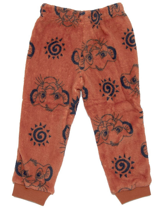 Disney Kids' Pajamas Winter Fleece Dark Blue Lion King