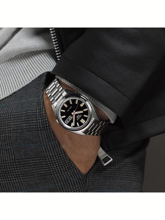 Seiko Sports Ρολόι Αυτόματο με Μεταλλικό Μπρασελέ Seiko Sports Ρολόι Αυτόματο με Μεταλλικό Μπρασελέ