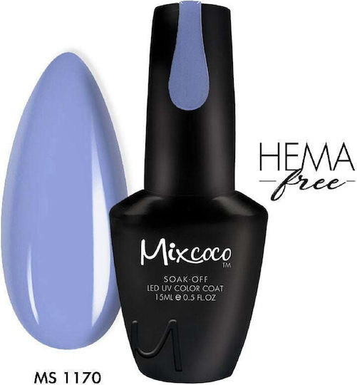 Mixcoco Mixcoco Gel Nail Polish Light Blue 15ml