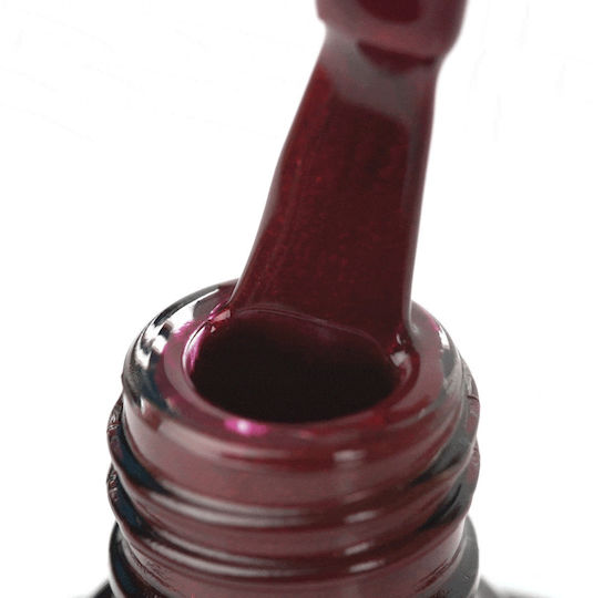 Activeshop Ημιμόνιμο Βερνίκι Νυχιών Red 208 5gr