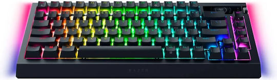 Razer BlackWidow V4 Pro Ασύρματο Gaming Μηχανικό Πληκτρολόγιο 75% με Razer Orange διακόπτες και RGB φωτισμό (Αγγλικό US)