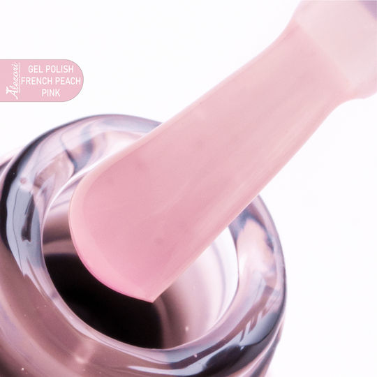 Alezori Ημιμόνιμο Βερνίκι Νυχιών French Peach Pink #15 15ml