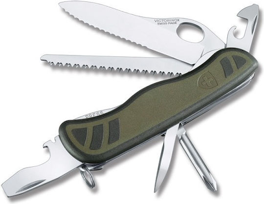 Victorinox Cuțit Soldat 08 Cuțit Elvețian Kaki