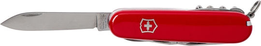 A009 Schweizer Taschenmesser Rot in Hülle