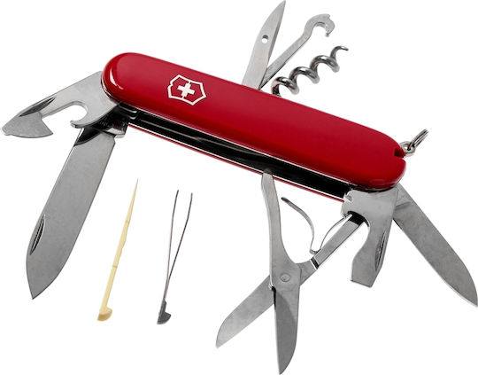 A009 Schweizer Taschenmesser Rot in Hülle