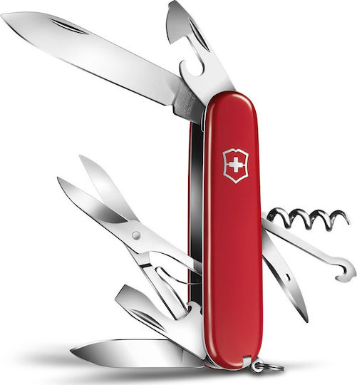 A009 Schweizer Taschenmesser Rot in Hülle