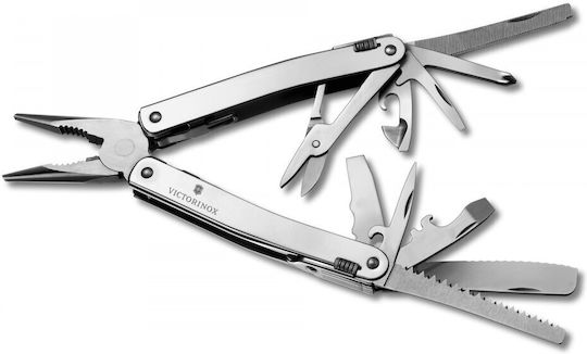 Victorinox Swiss Tool Spirit X Plus Ratchet Πολυεργαλείο σε Δερμάτινη Θήκη