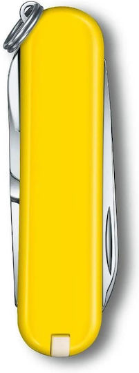Victorinox Classic SD Ελβετικός Σουγιάς Κίτρινος