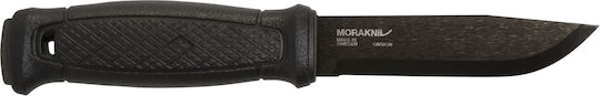 Morakniv Garberg BlackBlade Leather Sheath Knife Black in Leather Case