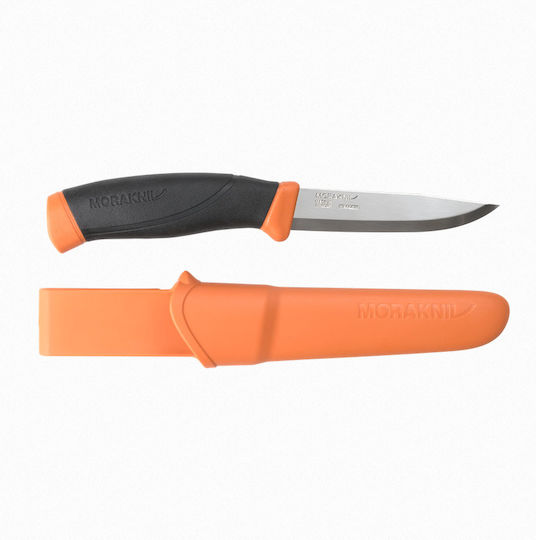 Morakniv Companion (S) Μαχαίρι Burnt Orange σε Θήκη