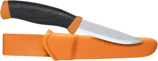 Morakniv Companion (S) Μαχαίρι Burnt Orange σε Θήκη
