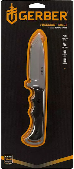 Gerber Фиксиран Черен Нож с Калъф