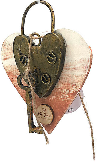 LiebeQueen Hanging Heart Wooden LiebeQueen Hanging Heart Wooden