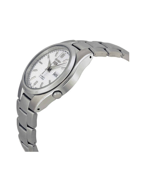 Seiko 5 Ceas Bărbătesc 37mm Automat cu Argintiu Brățară Metalică