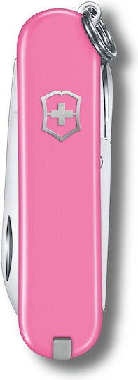 Victorinox Classic SD Ελβετικός Σουγιάς Ροζ σε Θήκη