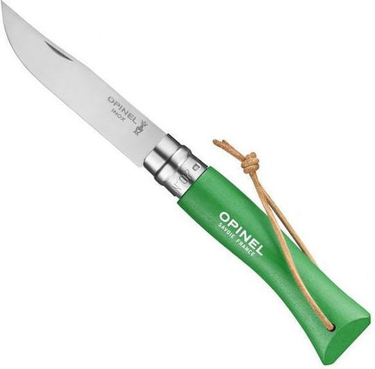 Opinel No.7 Μαχαίρι Επιβίωσης Green Meadow (Διάφορα Χρώματα)
