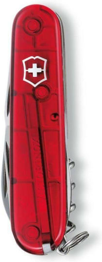 Victorinox Spartan Швейцарско Армейско Ножче 12 Инструмента Червен
