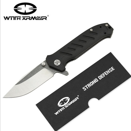 WithArmour Shooter Pocket Knife Black