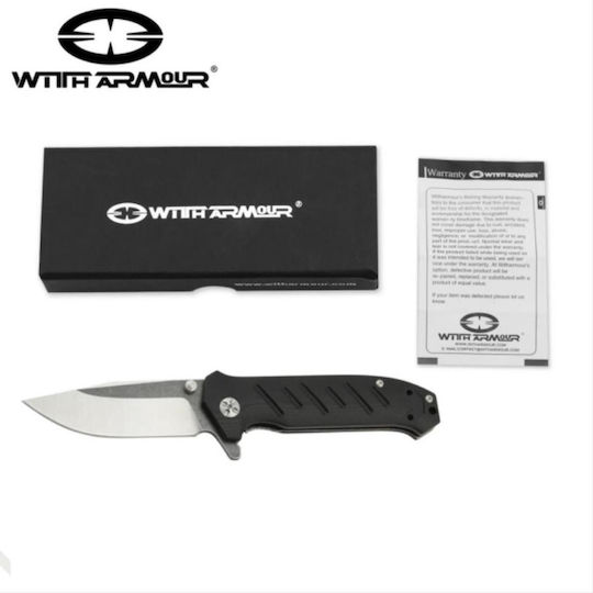 WithArmour Shooter Pocket Knife Black