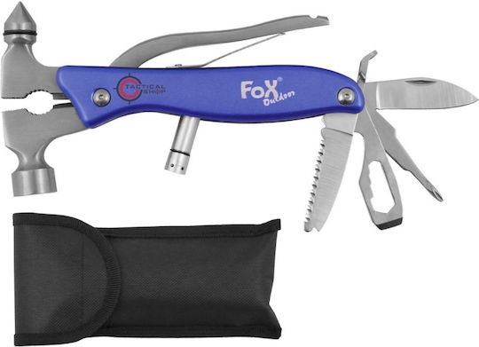 Fox Outdoor Multitool Violet Cu Husă Worker Pocket Tool