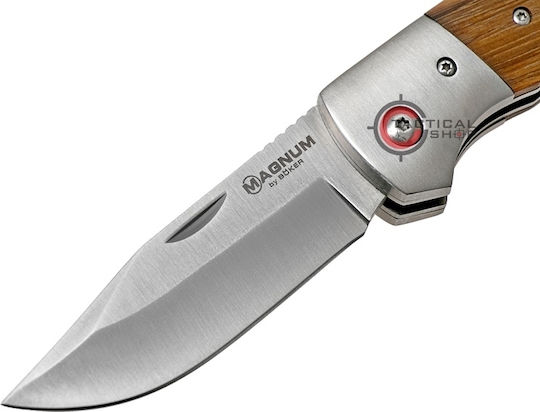 Boker Magnum Rustic Cuțit De Buzunar De Supraviețuire Maro
