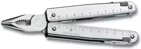 Victorinox Swisstool X Multitool Cu Mecanism De Blocare Multicolor În Husă Din Piele