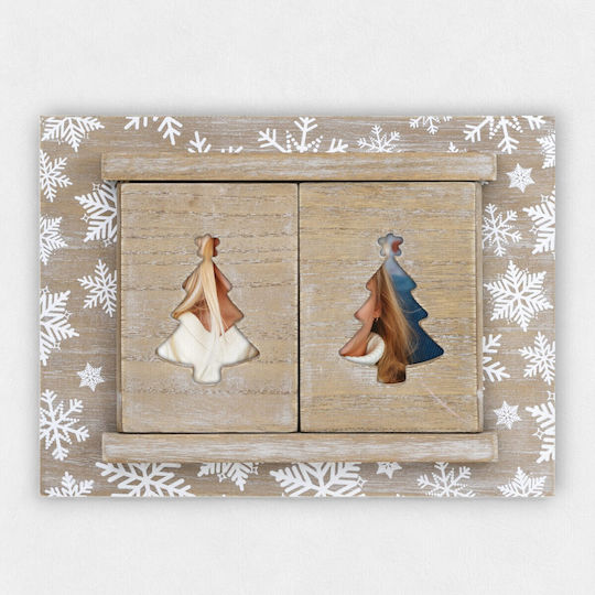 Κορνιζα Ξυλινη – Παραθυρο “christmas Tree” 23 X 17cm Κορνιζα Ξυλινη – Παραθυρο “christmas Tree” 23 X 17cm