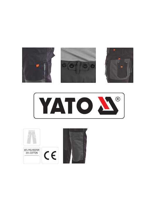 Yato Work Trousers Black