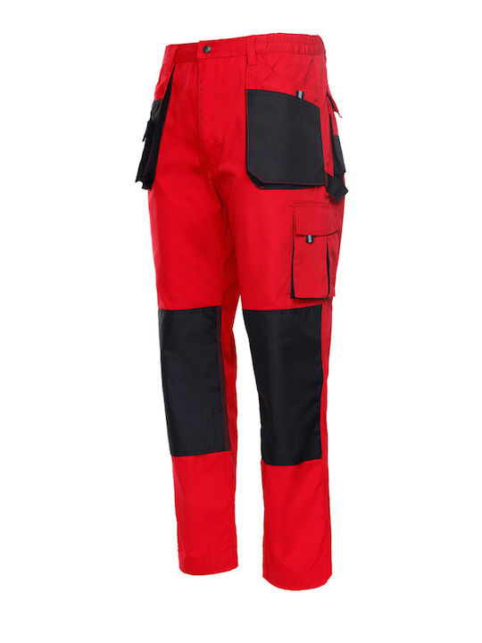 Stenso Emerton Work Trousers Red