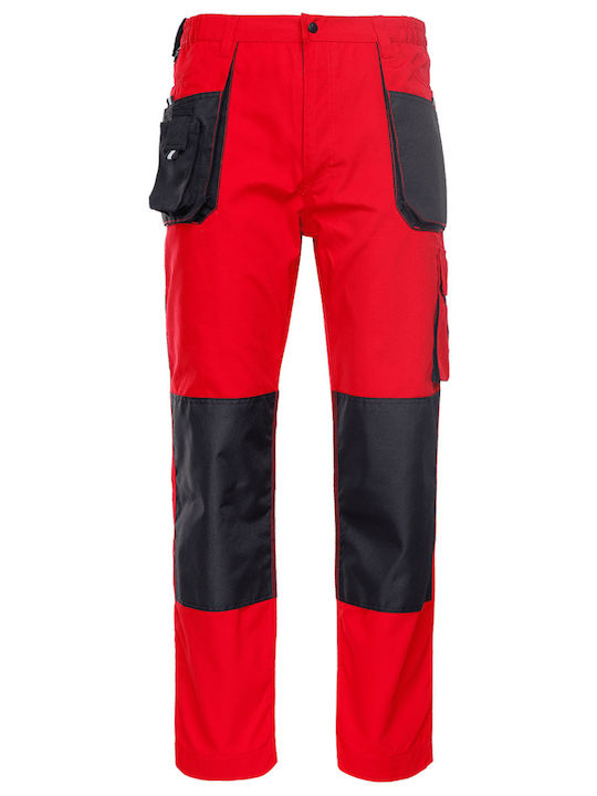 Stenso Emerton Work Trousers Red