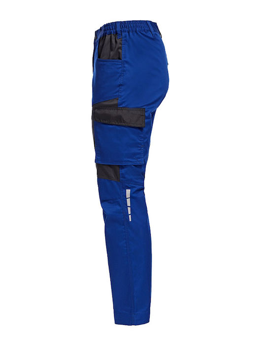Stenso Stretch Arbeitshose Blau