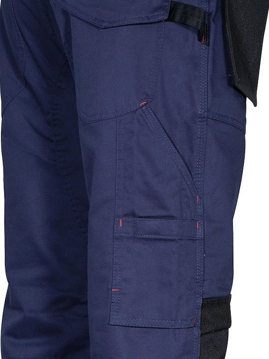 Cofra Bricklayer Work Trousers Navy Blue