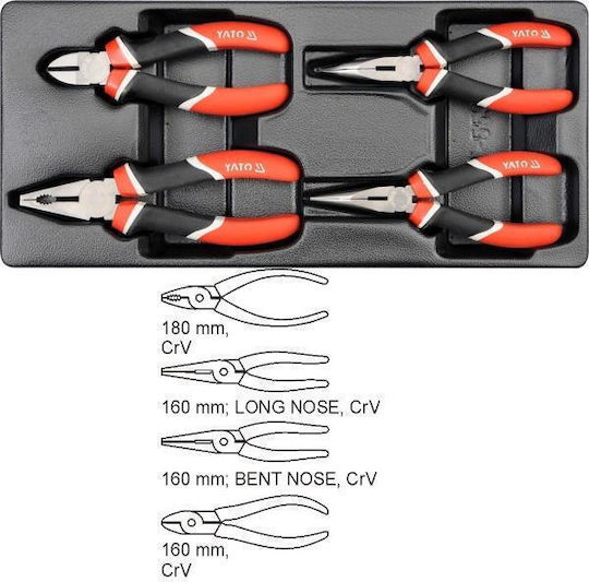 Insert Into Drawer Pliers 4pcs